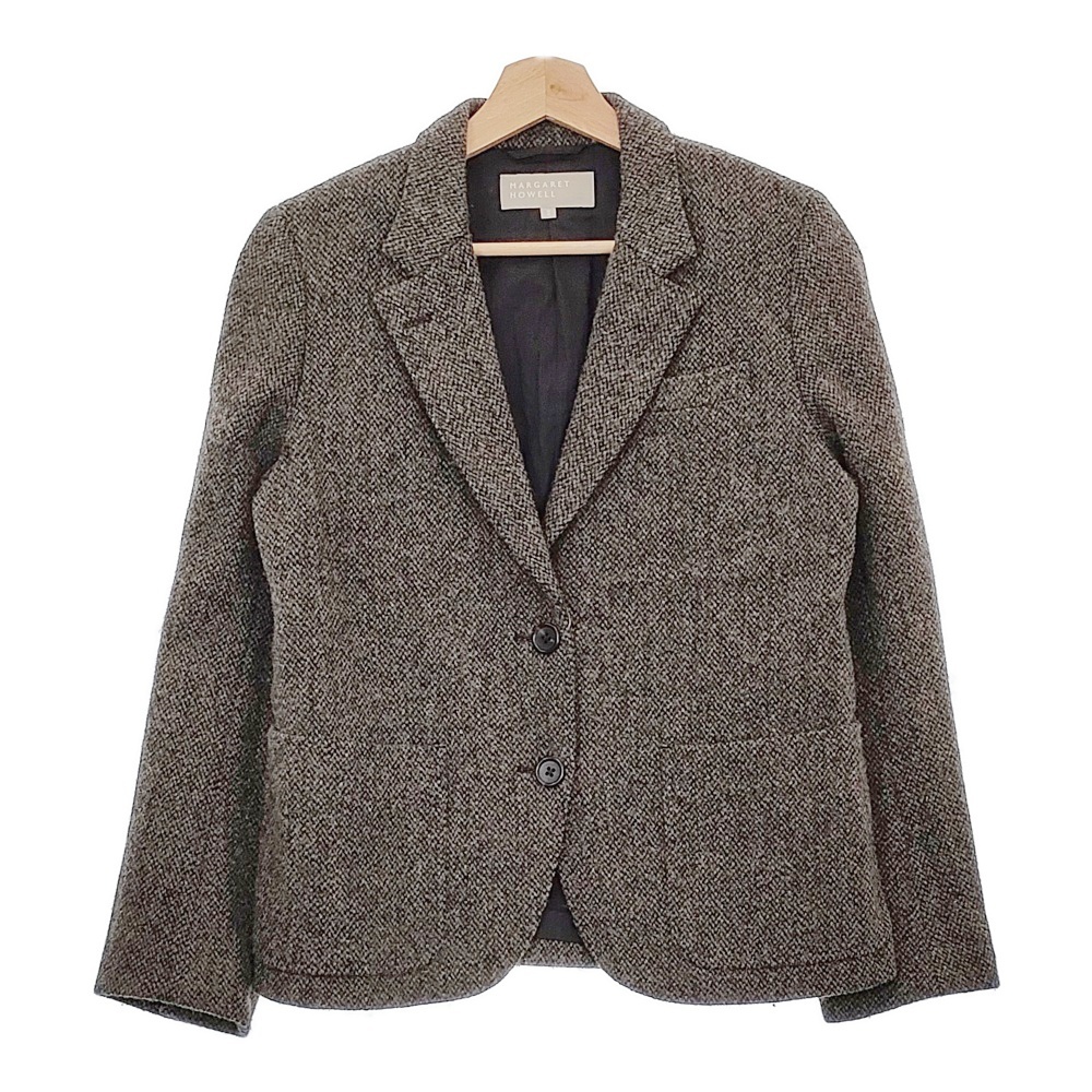5-0205T♪MARGARET HOWELL HARRIS TWEED 578-220109 サイズ2 