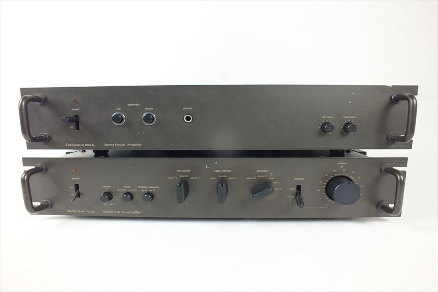 ☆ 1円スタート ☆ Technics テクニクス SU-9070 SE-9060 アンプ 中古