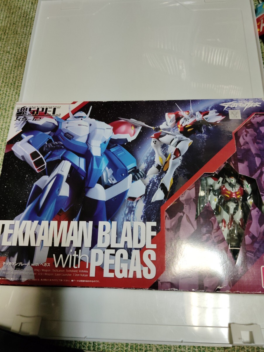 宇宙の騎士テッカマンブレード with ペガス　欠品ありの為にジャンク