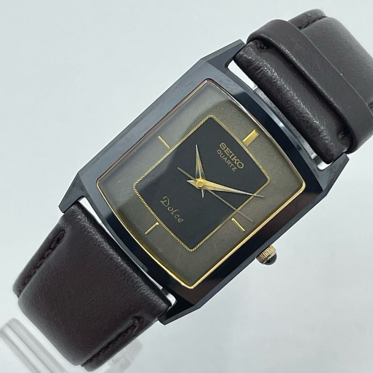 SEIKO DOLCE セイコー ドルチェ 9521-5200 1985年製 QZ メンズ 腕時計 