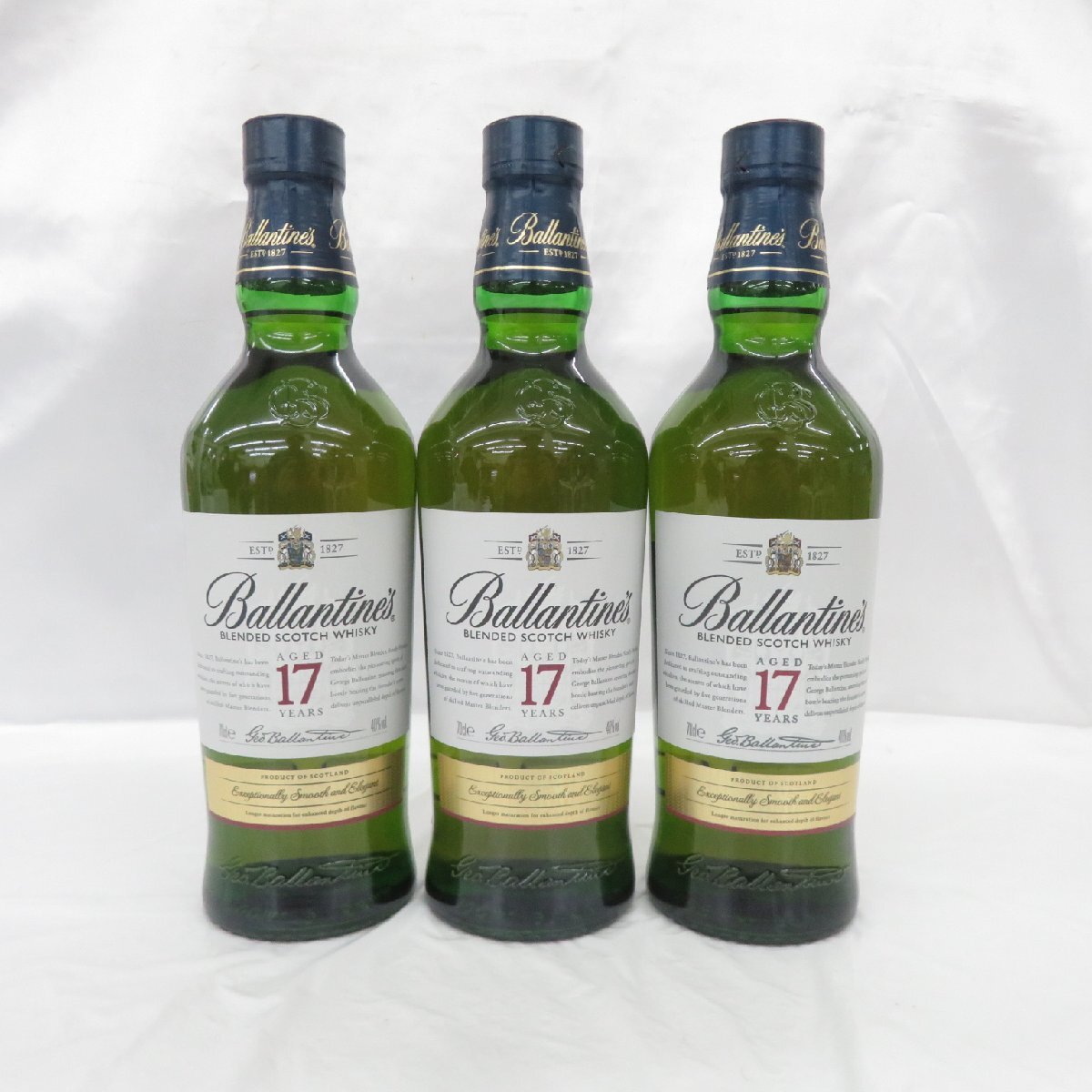 【爆買い，人気SALE】 未開栓 バランタイン 17年 ブレンデッド 3本セット まとめ売り ウイスキー 700ml 40% 同梱不可 11777062 0209(セット、詰め合わせ)｜売買されたオークション情報、yahooの商品情報をアーカイブ公開 - セット、詰め合わせ