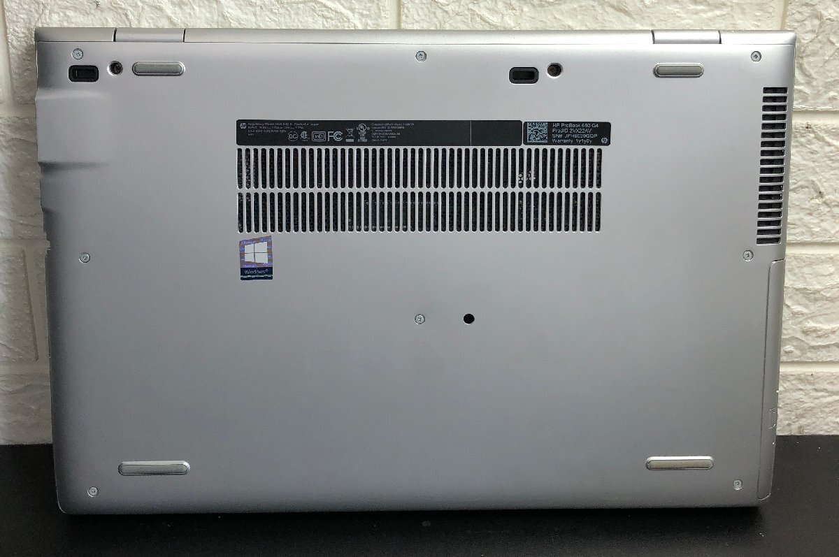 純正サイト 1円～ □ジャンク HP PROBOOK 650 G4 / Core i7 8550U 1.80