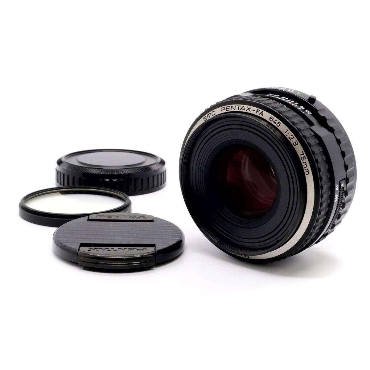美品》 smc PENTAX-FA 645 75mm F2.8 ペンタックス 単焦点レンズ k2948 