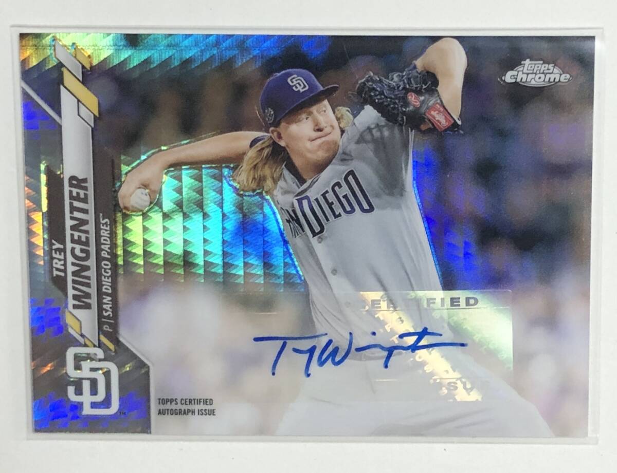 新来日外国人Trey Wingenterウィンゲンター 125枚限定 Prism Ref Auto 