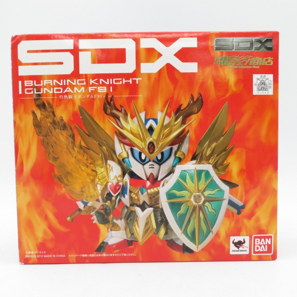 BANDAI SDX 灼熱騎士ガンダムF91 SDガンダム外伝 聖機兵物語 円卓の騎士編 開封品 バンダイ フィギュア