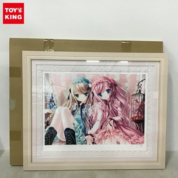 てぃんくる アールビバン 版画 ミクスドメディア てぃんくる版画(絵画