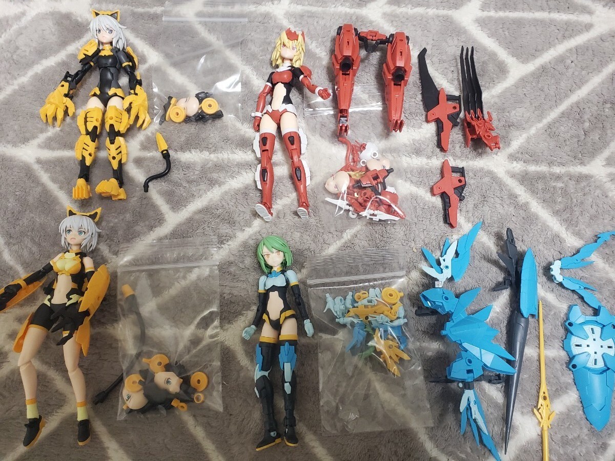 1円～【素組み完成品】 30MS プラモデル大量まとめ売り【美プラ】_3