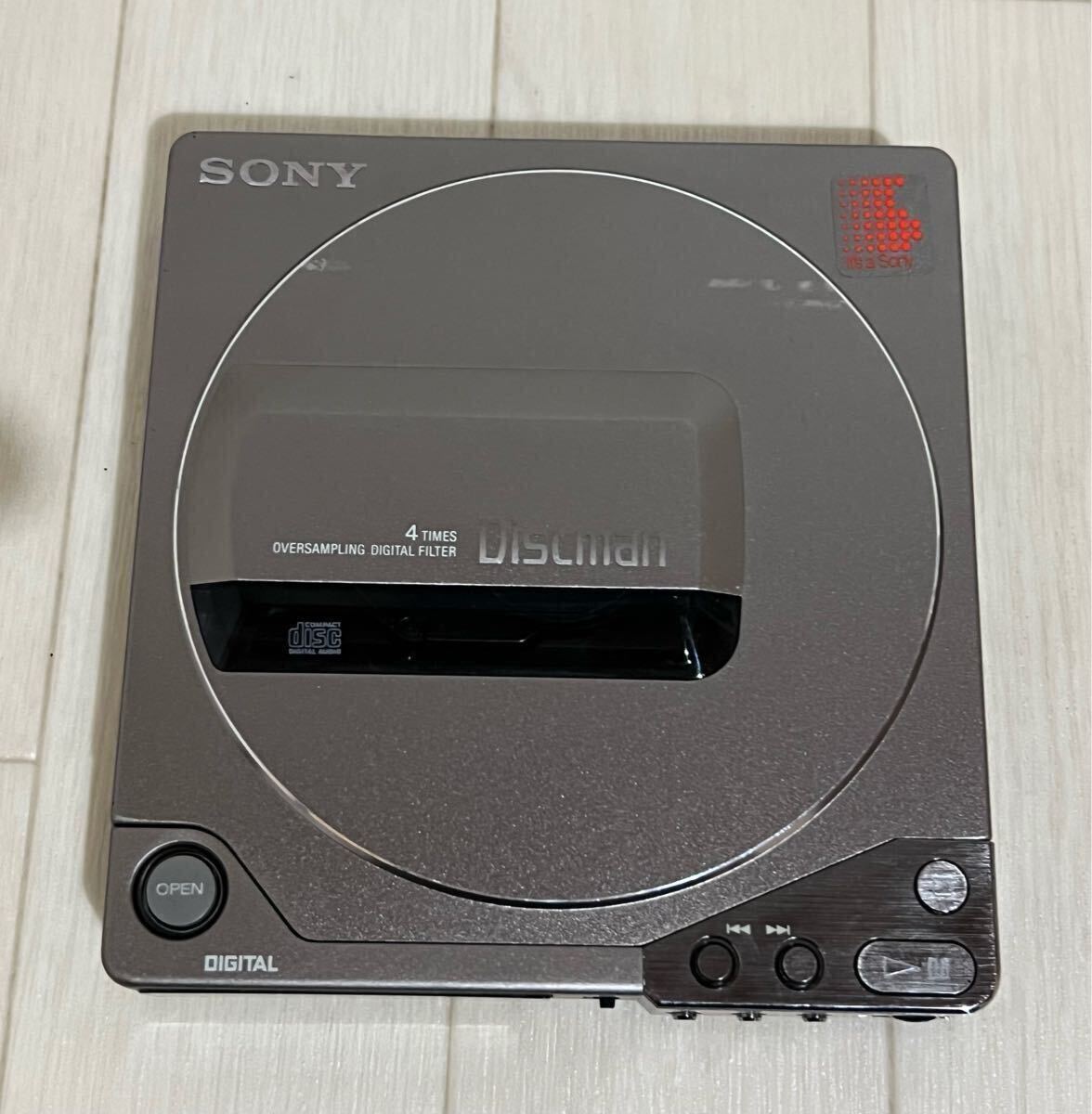 SONY DiscmanポータブルCDプレーヤー Sony D-250ジャック品 SONY