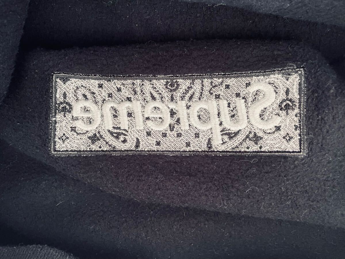 □美品！【S 】Supreme Bandana Box Logo Hooded Sweatshirt S 