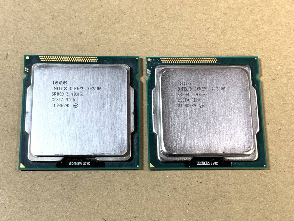 ☆Intel CPU Core i7 2600 3.40GHz LGA1155 中古動作確認品☆