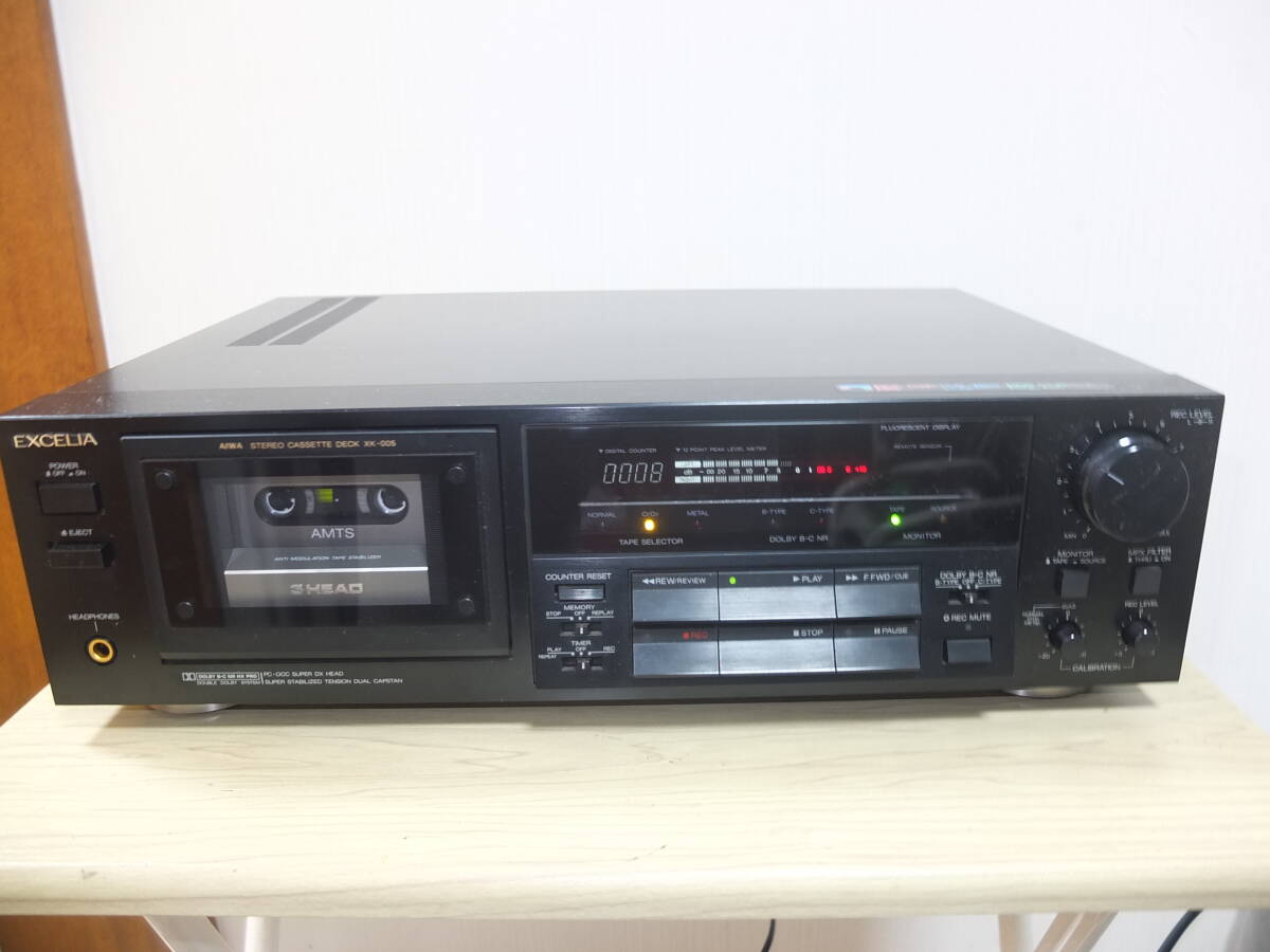 XK-005 EXCELIA カセットデッキ アイワ エクセリア 取説付き AIWA SK11