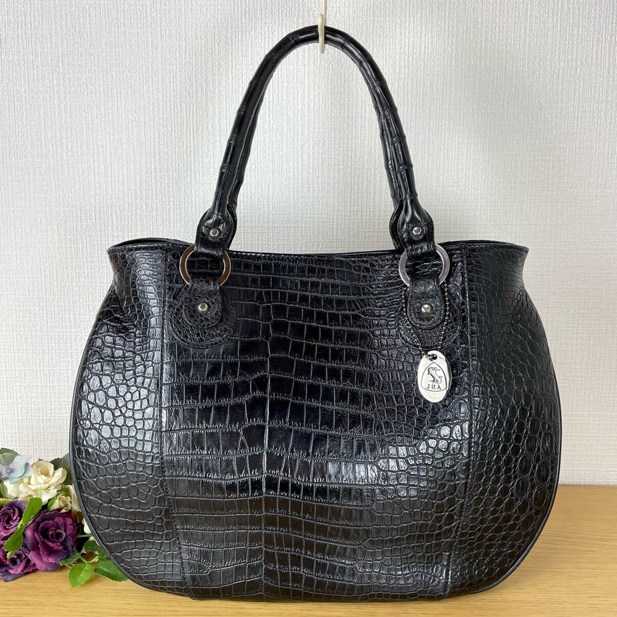 クロコダイル ポロサス 最高峰 マット 本物 クロコダイル最高峰 
