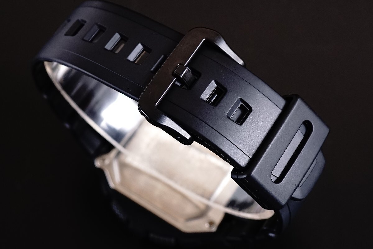 1円～1スタ 新品未使用 逆輸入model CASIO カシオ電波時計200m防水【誤差10万年に1秒】BK ブラック 20気圧 超高性能 ハイスペック腕時計_10