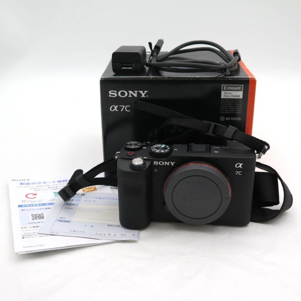 1円〜 SONY ソニー α7C ILCE-7C ミラーレス一眼カメラ ボディのみ 箱付