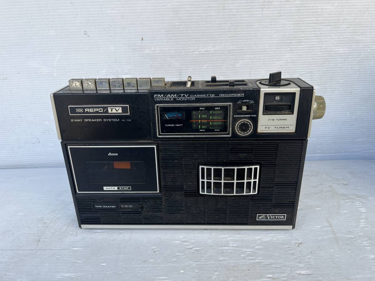 ダ*ー様 Victor RC-550 ラジオカセットレコーダー VICTOR RC-550