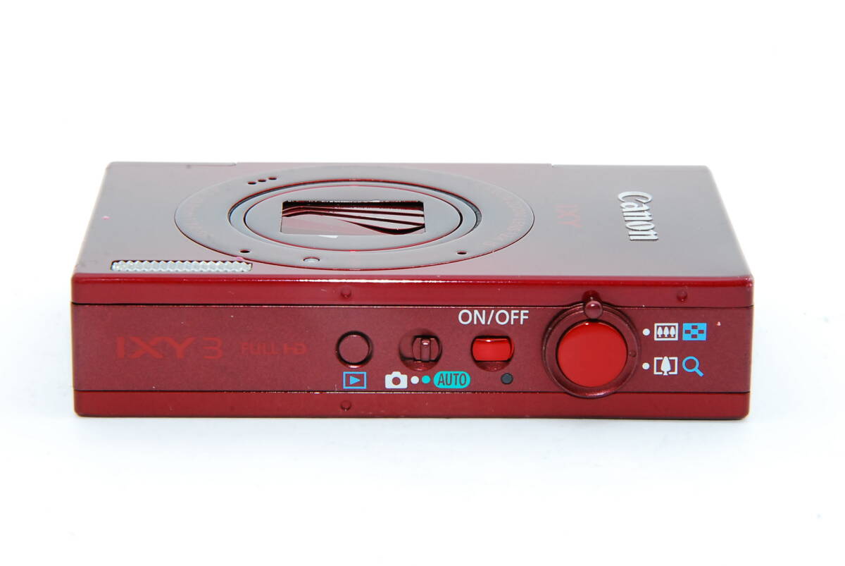 お得，新作 【外観特上級】Canon デジタルカメラ IXY 3 IXY3 レッド