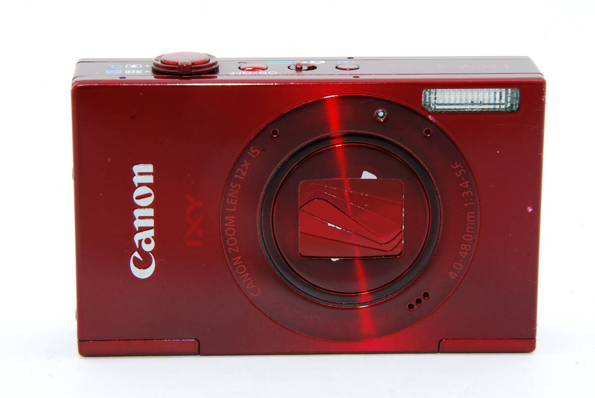 お得，新作 【外観特上級】Canon デジタルカメラ IXY 3 IXY3 レッド