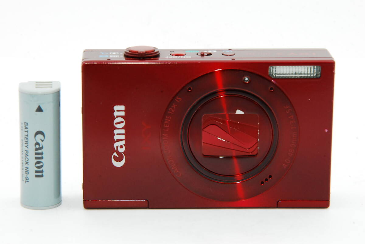 お得，新作 【外観特上級】Canon デジタルカメラ IXY 3 IXY3 レッド
