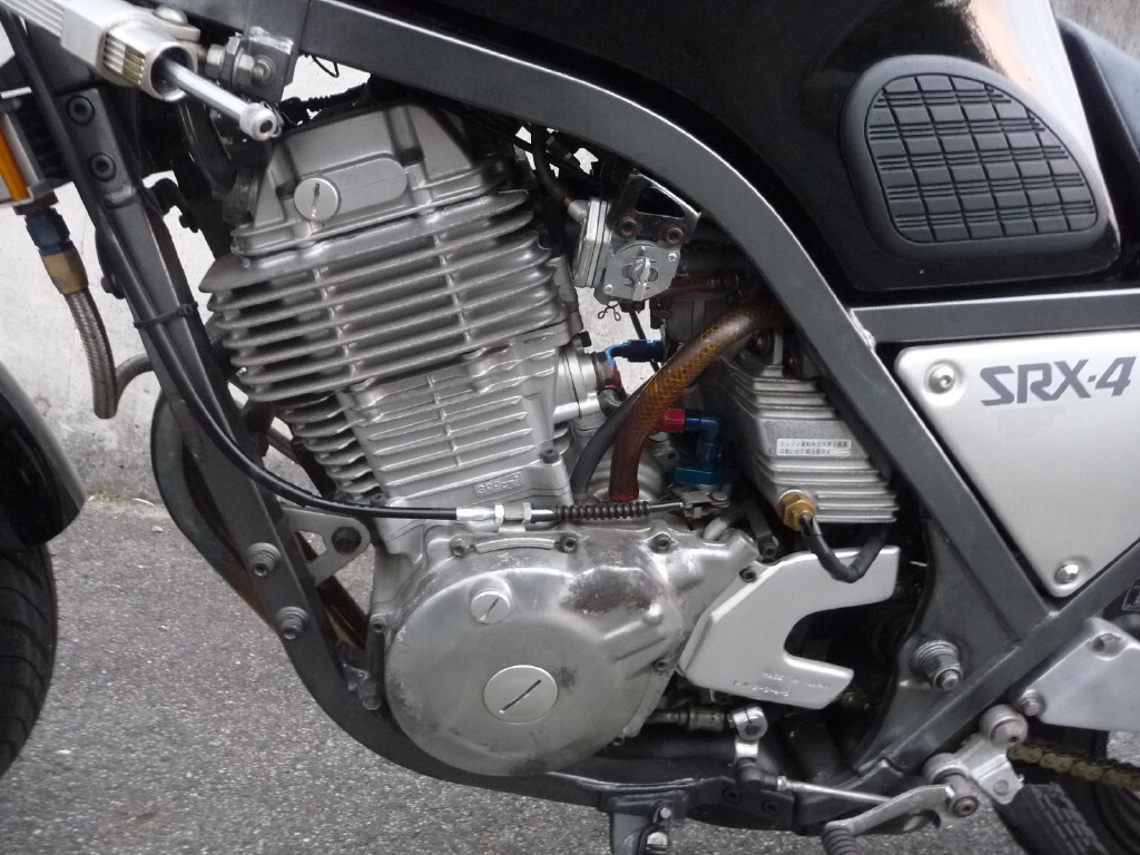 カスタム美車！オーリンズ　17834kmエンジン好調！SRX400　３型　【動画有り】検索　W400　SRX600　GB350　SR400　SR500_8