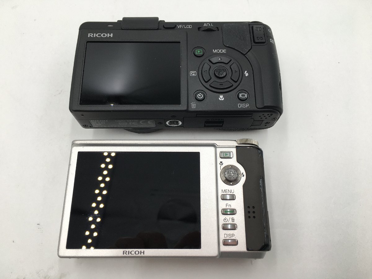 ♪▲【RICOH リコー】コンパクトデジタルカメラ 2点セット Caplio GX100/R10 まとめ売り 0127 8_3