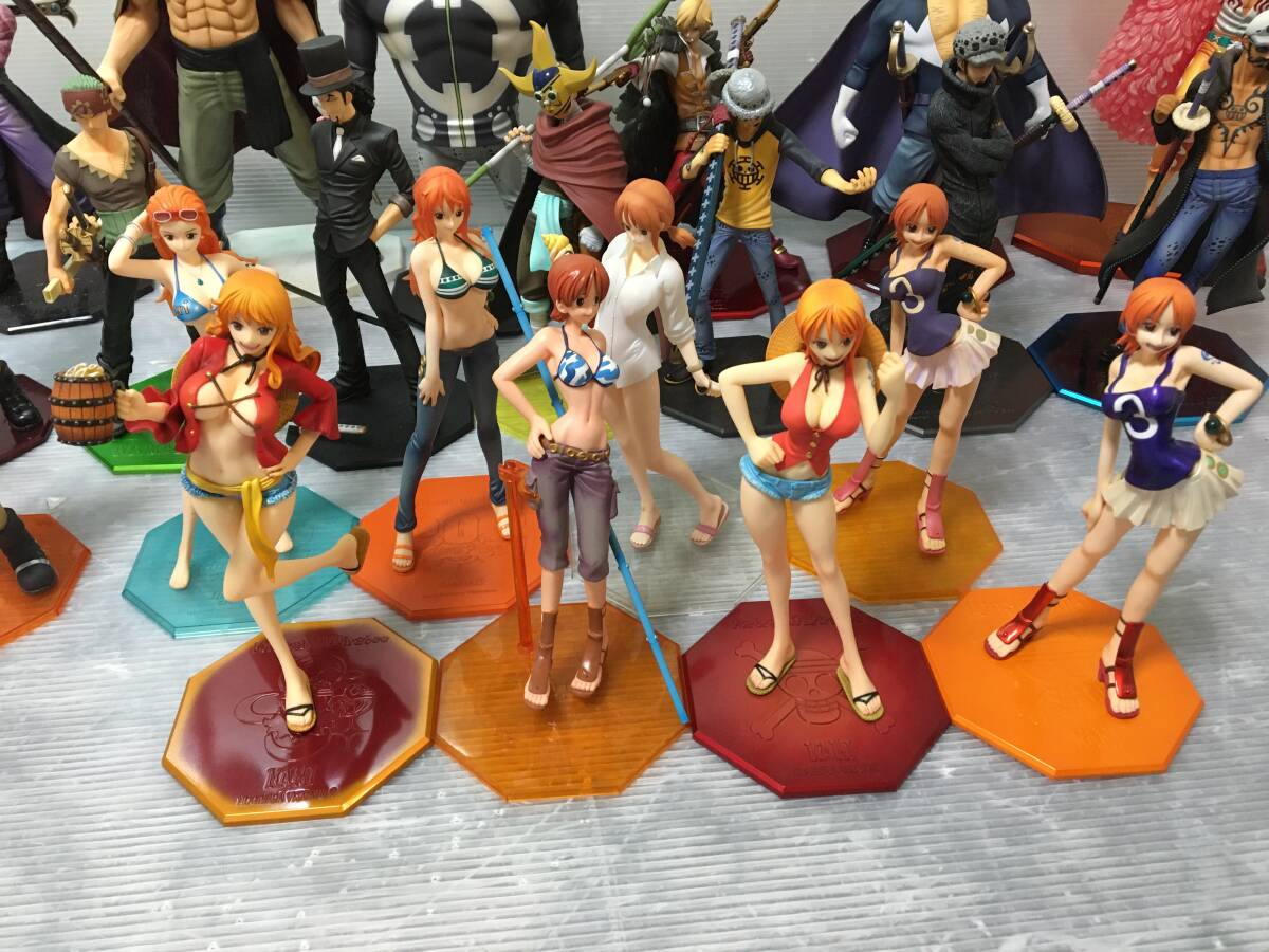 G2202 □ ワンピース ONE PIECE フィギュア 43体まとめ POP P.O.P メガハウス ビビ ペローナ ボニー 白ひげ ナミ トラファルガーロー ゾロ_10