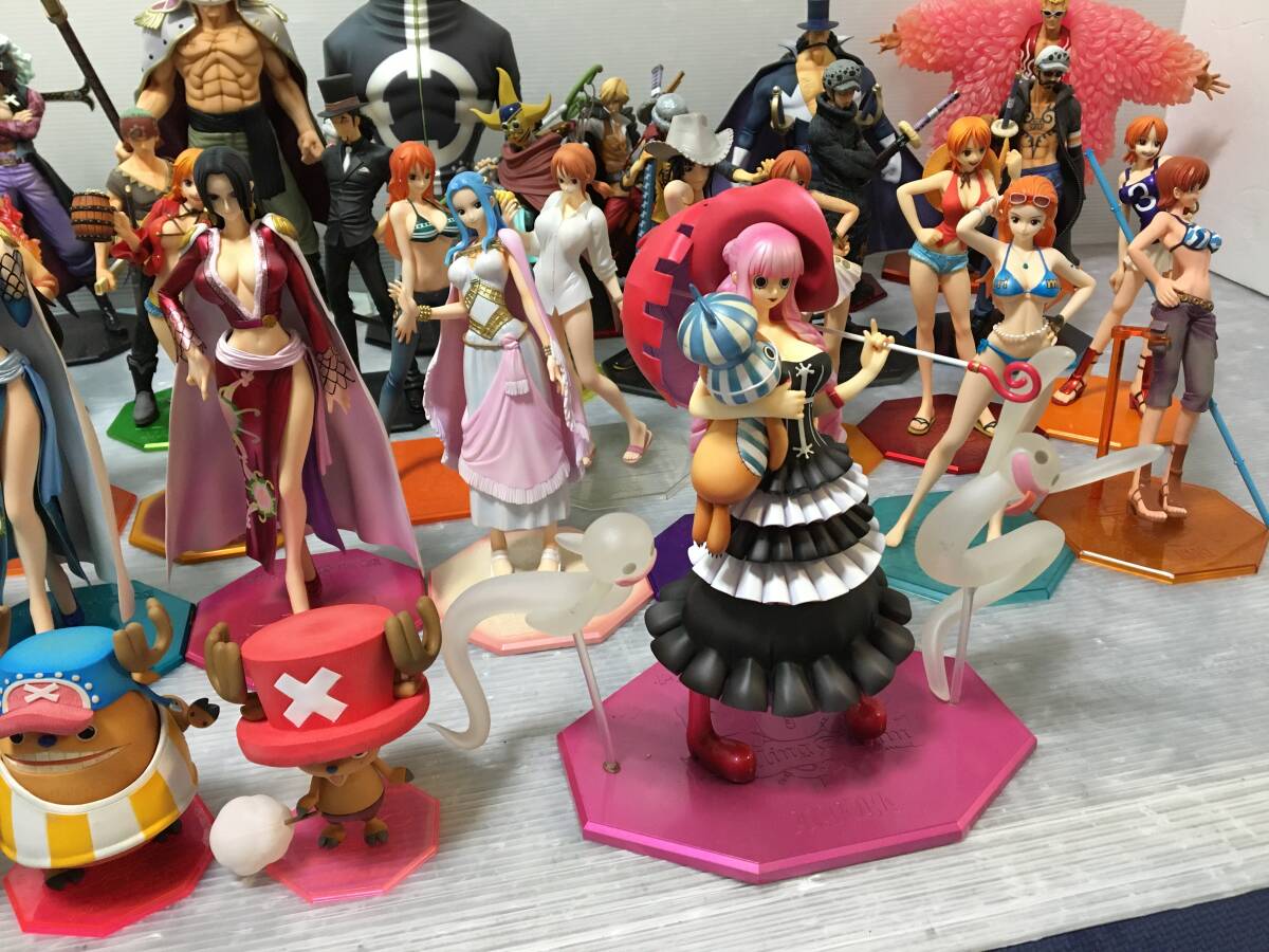 G2202 □ ワンピース ONE PIECE フィギュア 43体まとめ POP P.O.P メガハウス ビビ ペローナ ボニー 白ひげ ナミ トラファルガーロー ゾロ_3