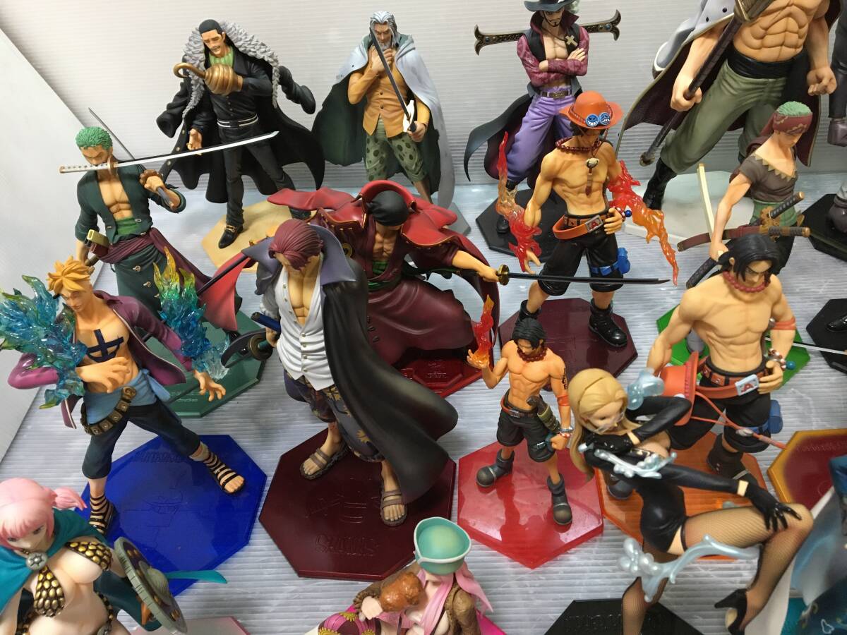 G2202 □ ワンピース ONE PIECE フィギュア 43体まとめ POP P.O.P メガハウス ビビ ペローナ ボニー 白ひげ ナミ トラファルガーロー ゾロ_4