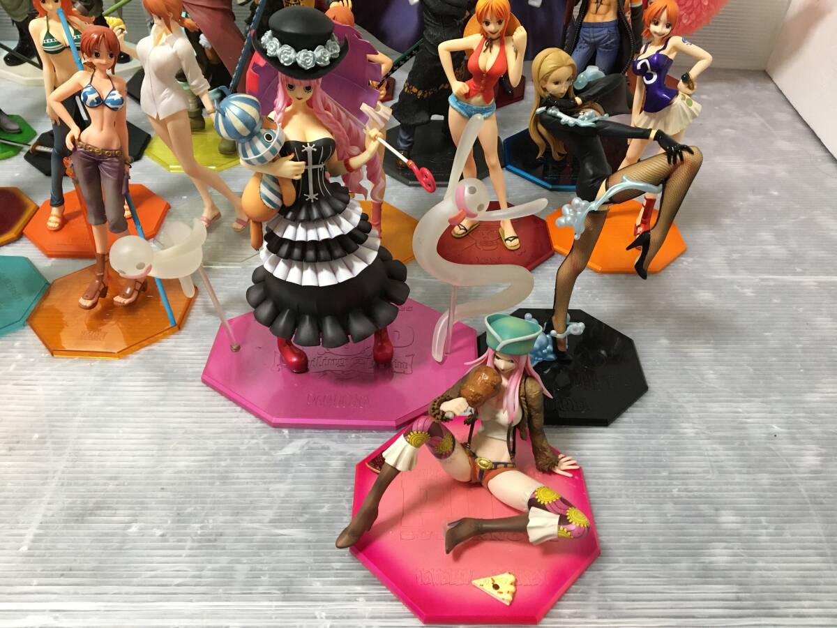 G2202 □ ワンピース ONE PIECE フィギュア 43体まとめ POP P.O.P メガハウス ビビ ペローナ ボニー 白ひげ ナミ トラファルガーロー ゾロ_9