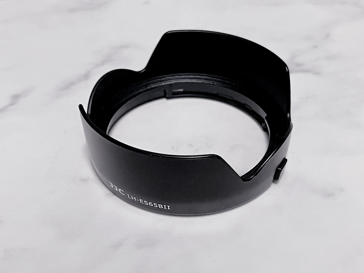 ■Canon キヤノン RF50mm F1.8 STM 極上美品 花形フード・フィルター付き_6