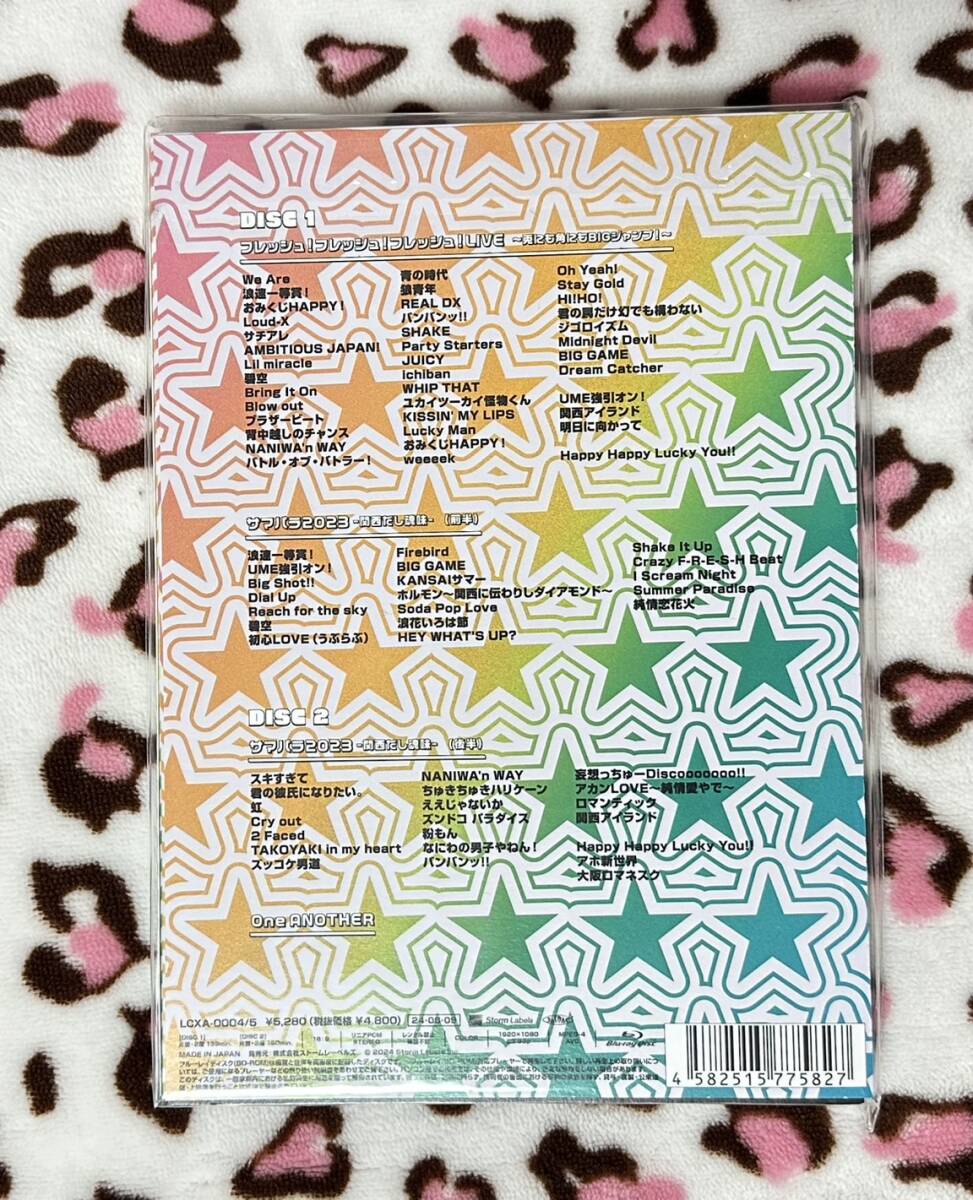 関西ジュニア　フレッシュ！フレッシュ！フレッシュ！LIVE ～兎にも角にもBIGジャンプ！～　Blu-ray　Lil かんさい　AmBitious　Boys be_2