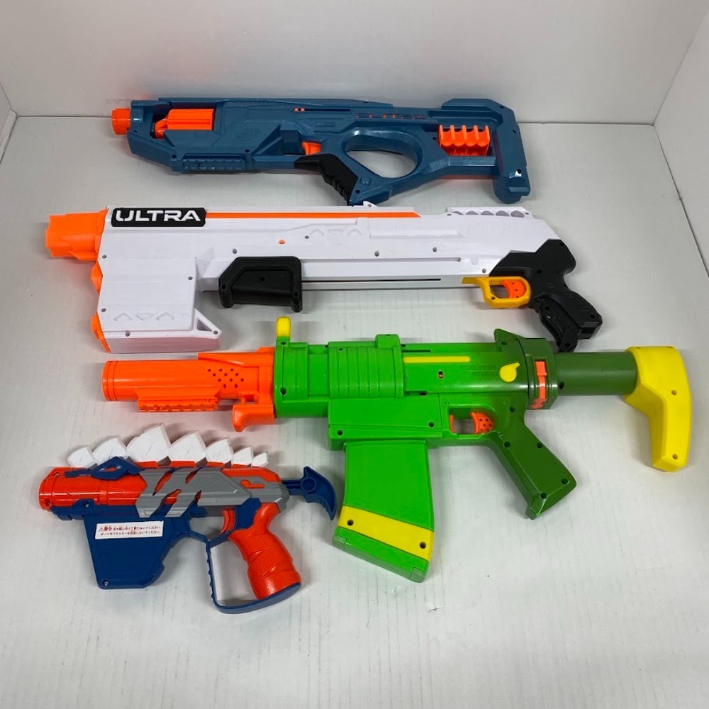 08w7575★1円~ ホビー ナーフまとめ売り　FORTNITEコラボ　ULTRA　ELITE2.0　DINOSOUAD　中古品_1
