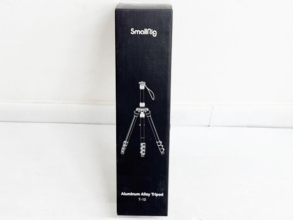 1円スタート 訳有 SmallRig カメラ三脚 170cm コンパクト 4段調整 アルミ製 耐荷重15kg 中心軸反転 一脚可変式 3983 T-10 ブラック A11231_3