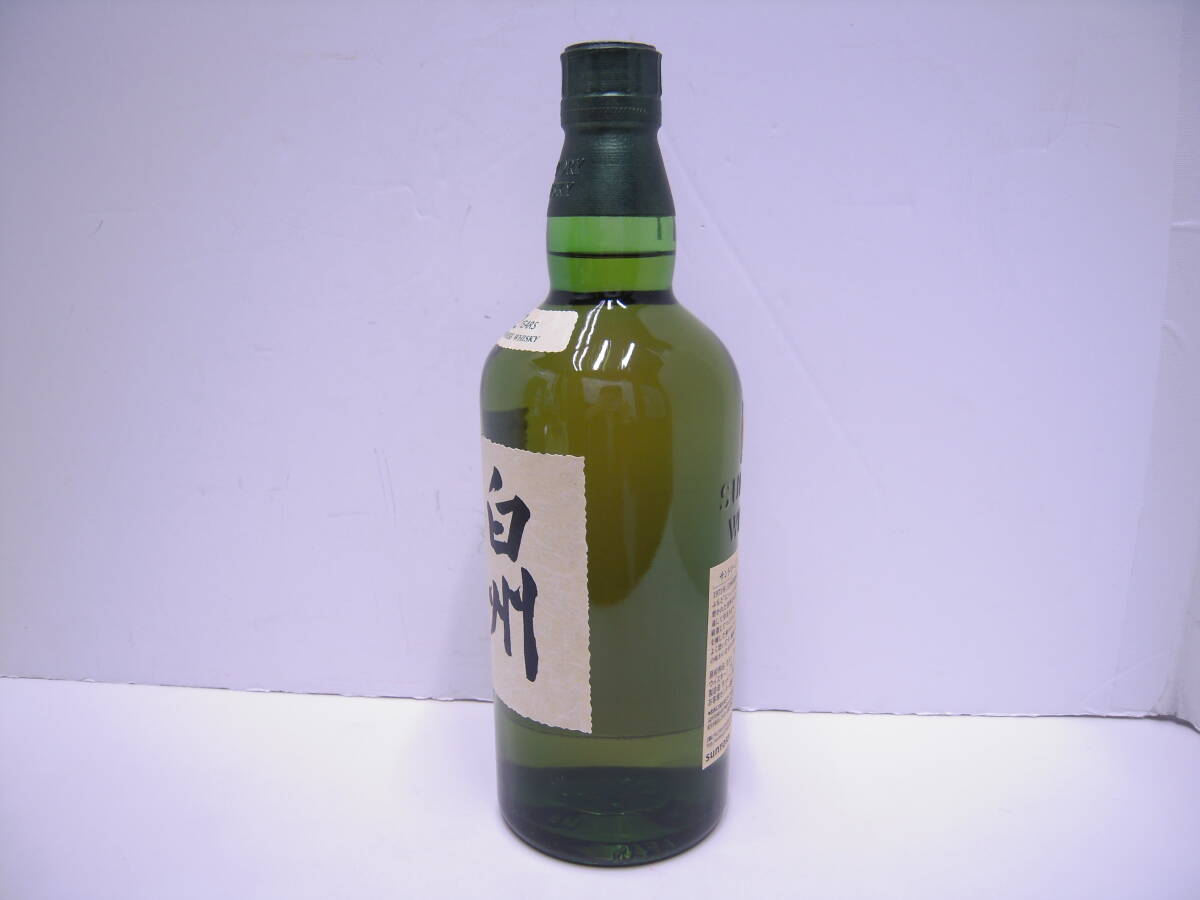 1円スタート！ 15685 酒祭 洋酒祭 SUNTORY サントリー ウイスキー 白州 12年 シングルモルト 700ml 43度 未開栓 自宅長期保管品_4