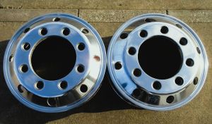 送料無料　美品　アルコア　アルミホイール　JIS　球面座　19.5×6.75　147　8穴　フロン