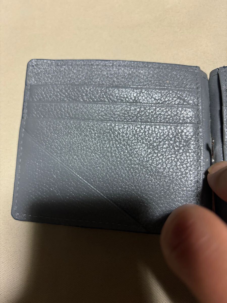 クロコダイル　カイマン　本革　マネークリップ_4