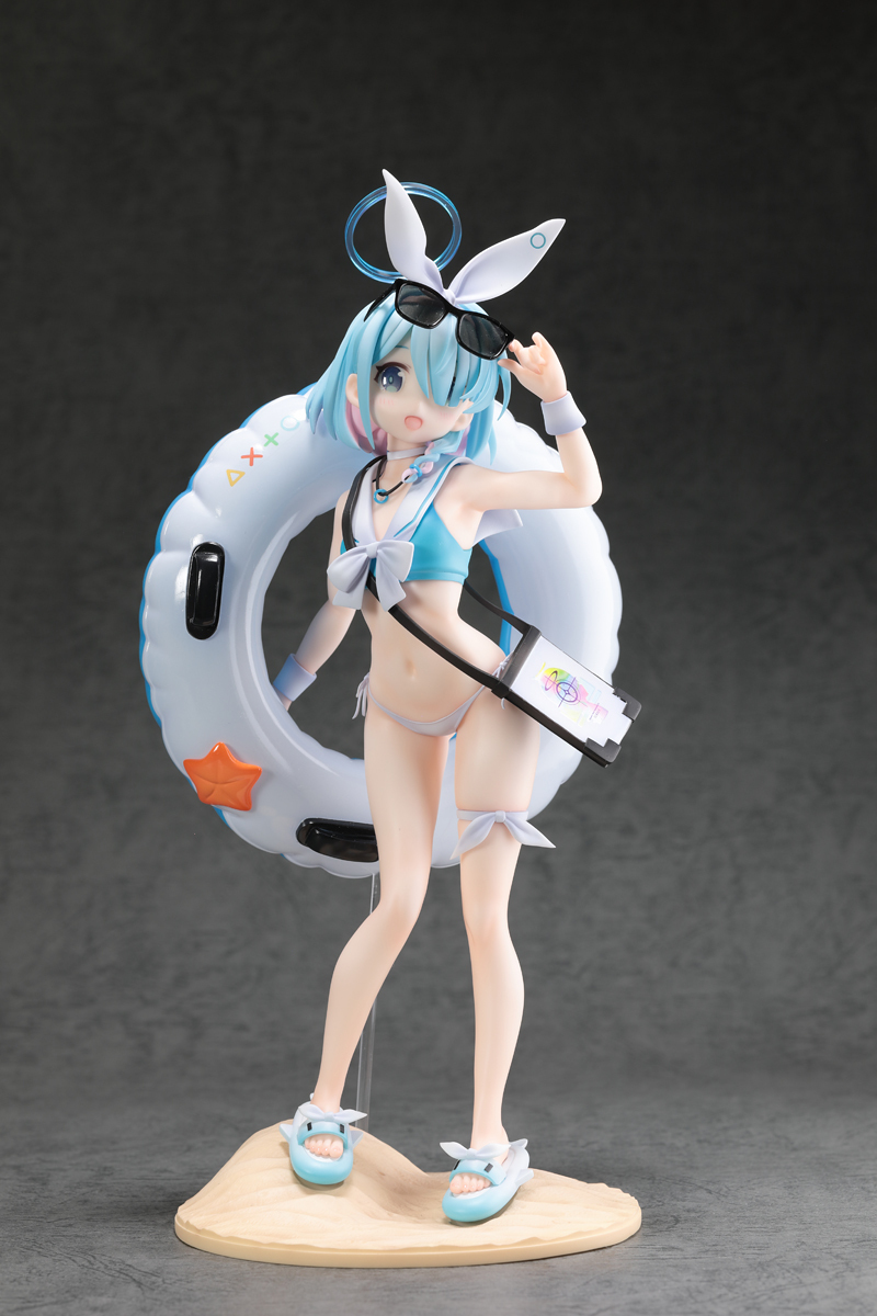 塗装済み完成品 1/7 アロナ 夏のバカンス 標家模型坊 ブルーアーカイブ フィギュア ガレージキット ワンフェス ブルアカ_3