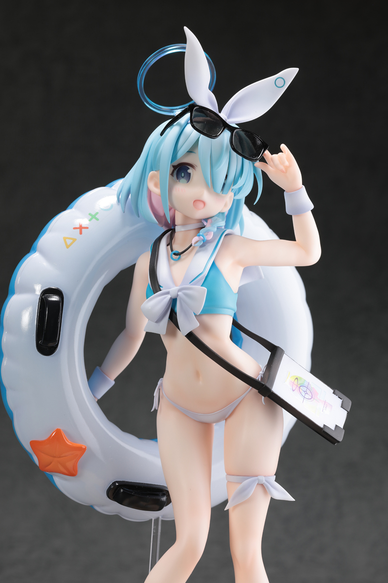 塗装済み完成品 1/7 アロナ 夏のバカンス 標家模型坊 ブルーアーカイブ フィギュア ガレージキット ワンフェス ブルアカ_8