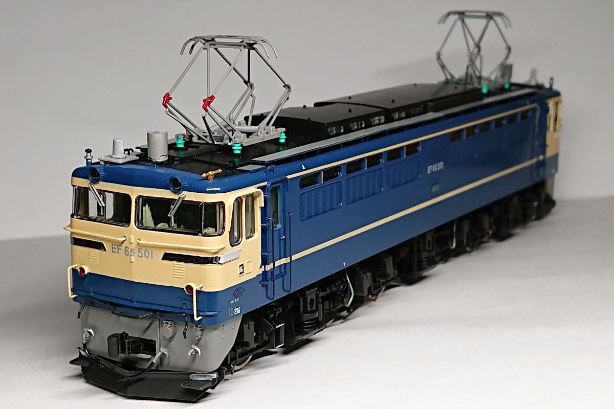 EF65 501[高崎] (KATO 1-303 EF65 500番台 特急色ベース) HOゲージ精密