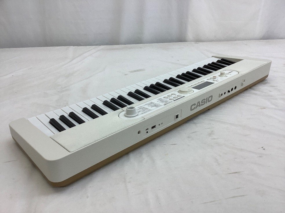 CASIO Casiotone/光ナビゲーションキーボード/マイク/譜面台有 LK-526