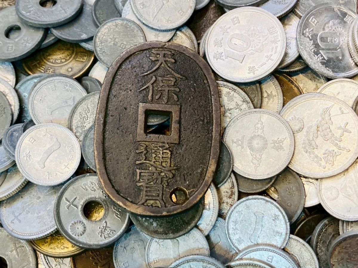 kms08▽日本古銭 メダル 約5kg以上 大量おまとめ 未選別 硬貨 日本銭