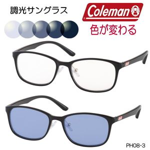 Coleman コールマン 色が変わる 調光サングラス メンズ レディース 調光レンズ UVカット