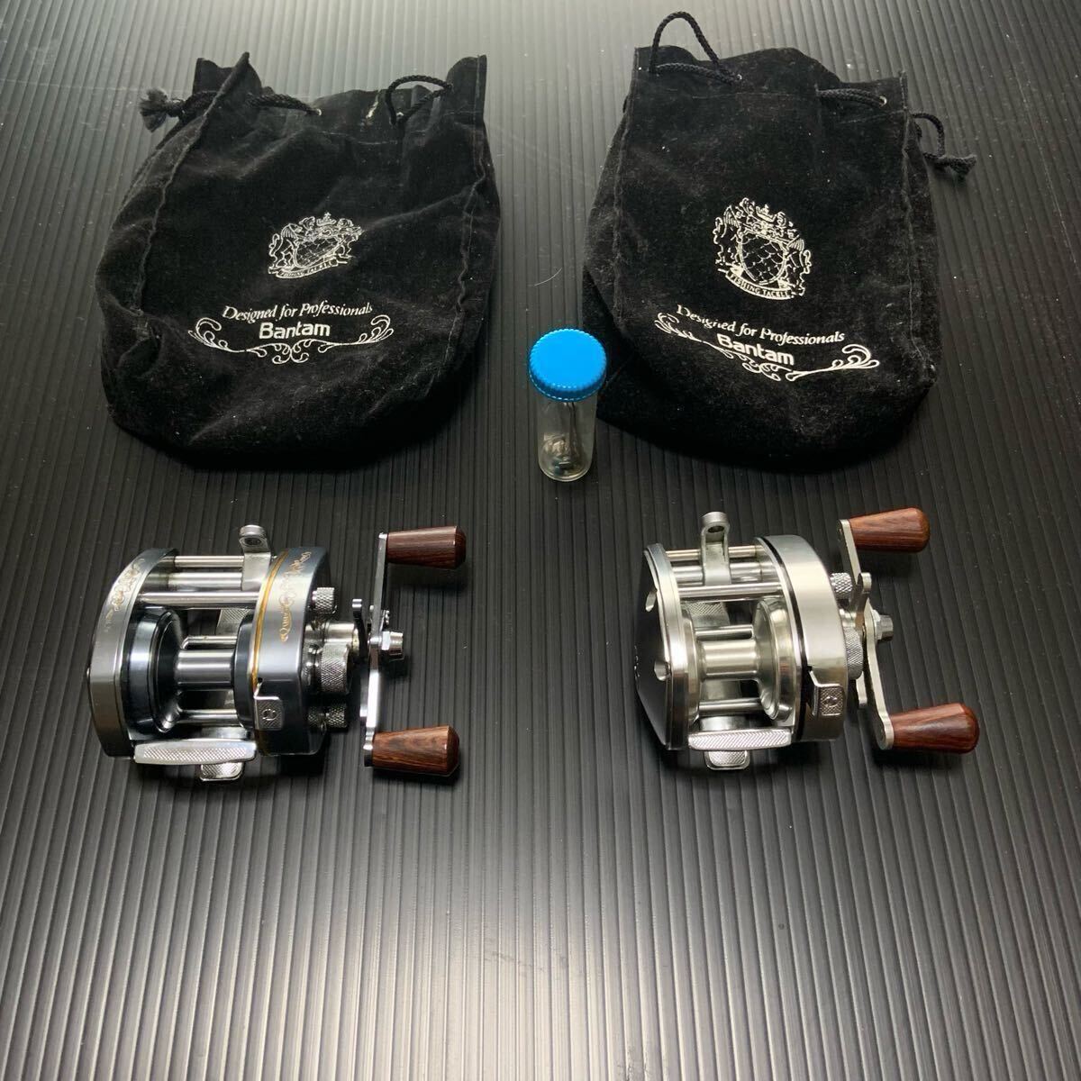 シマノ SHIMANO バンタム100 バンタム100EX オールドシマノ ベイトリール レア 美品 2個セット　オールドリール_2