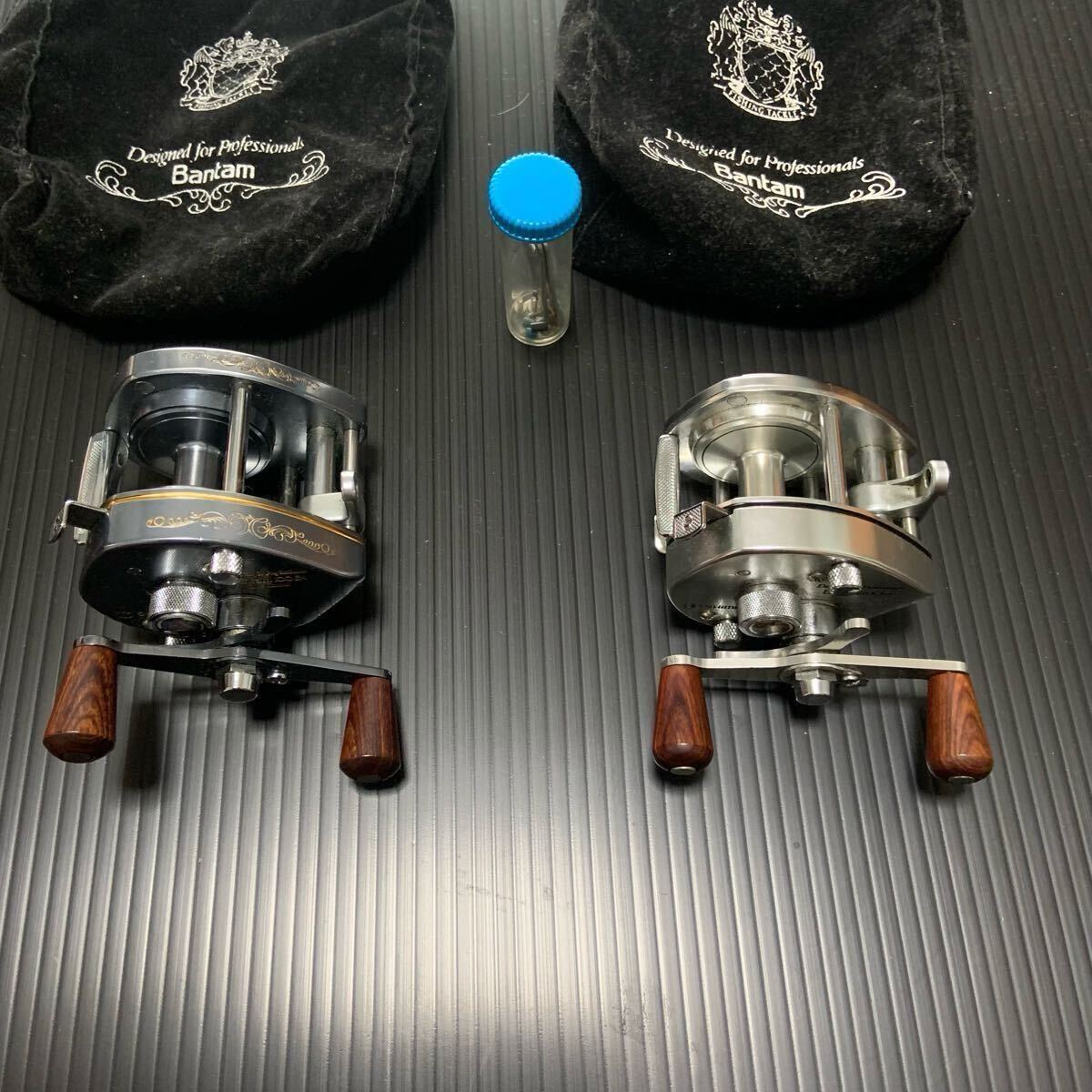 シマノ SHIMANO バンタム100 バンタム100EX オールドシマノ ベイトリール レア 美品 2個セット　オールドリール_3