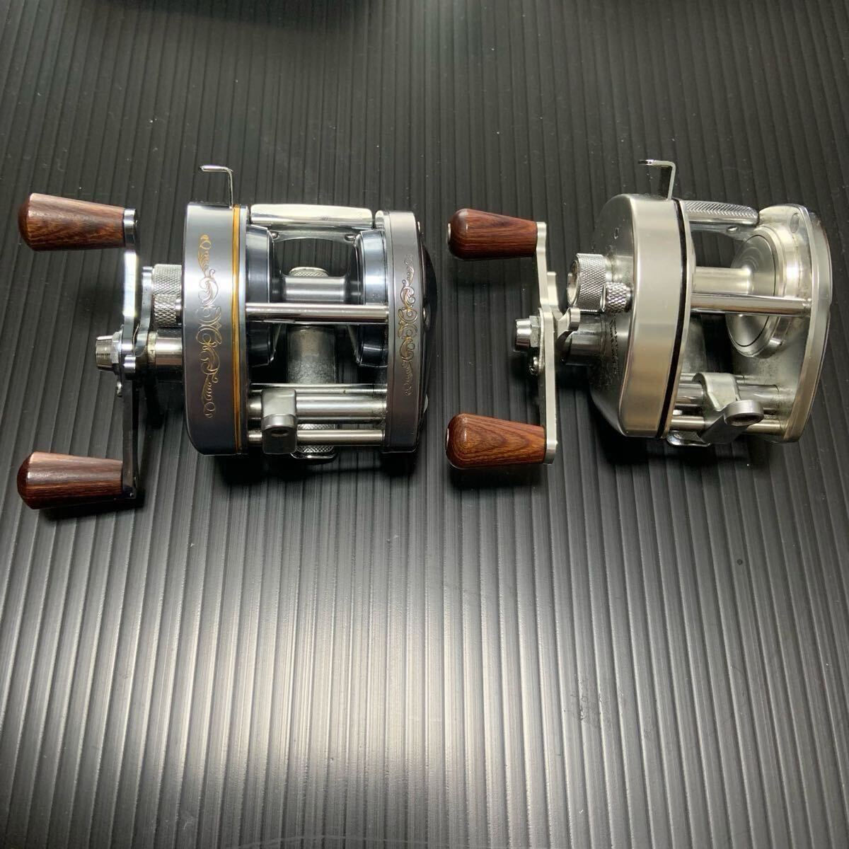 シマノ SHIMANO バンタム100 バンタム100EX オールドシマノ ベイトリール レア 美品 2個セット　オールドリール_4