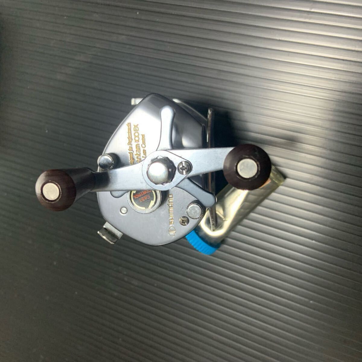 シマノ SHIMANO バンタム100 バンタム100EX オールドシマノ ベイトリール レア 美品 2個セット　オールドリール_7