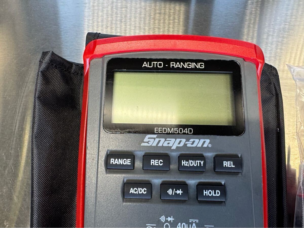 Snapon スナップオン　EEDM504D デジタルマルチメーター　 テスター　中古_2