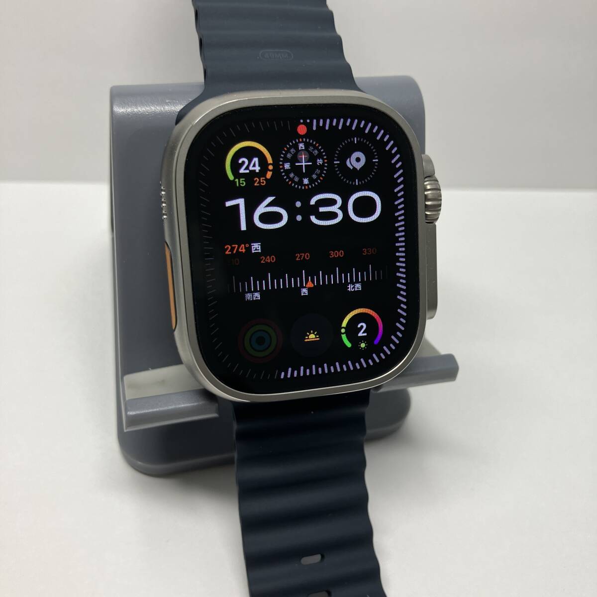 【極上美品！大人気cellularモデル！！】Apple Watch Ultra GPS+Cellularモデル 49mm　チタニウム　MQFK3J/A　即決あり！SoftBank◯！_10