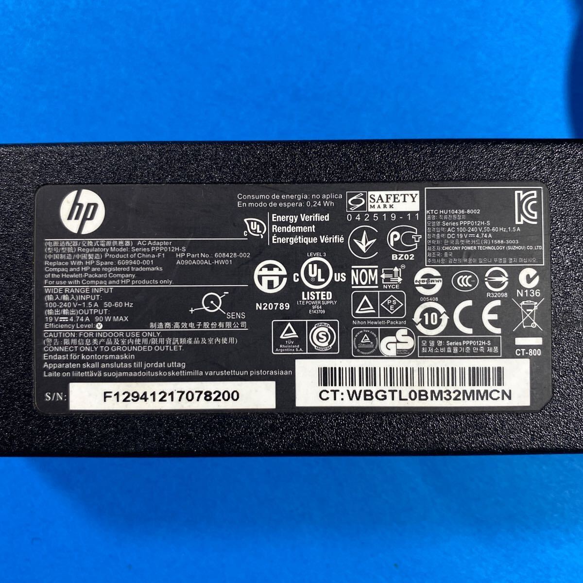 HP ACアダプター PPP012H-S 19V 4.74A 外径　7.5ミリ　10日間保障_2