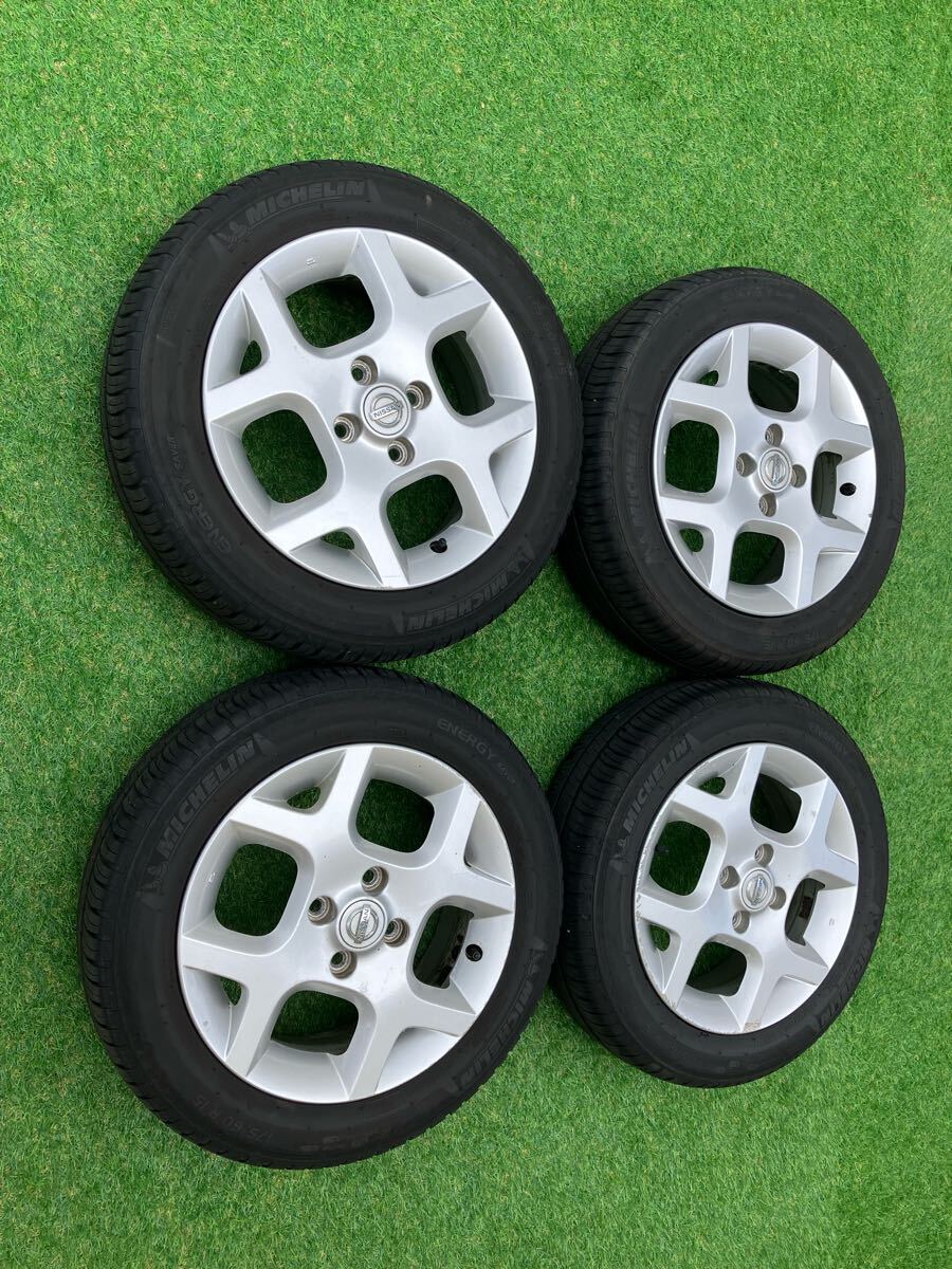 ホイール　タイヤ　175/60R15 日産 純正　キューブ　15インチ　引取り限定_1