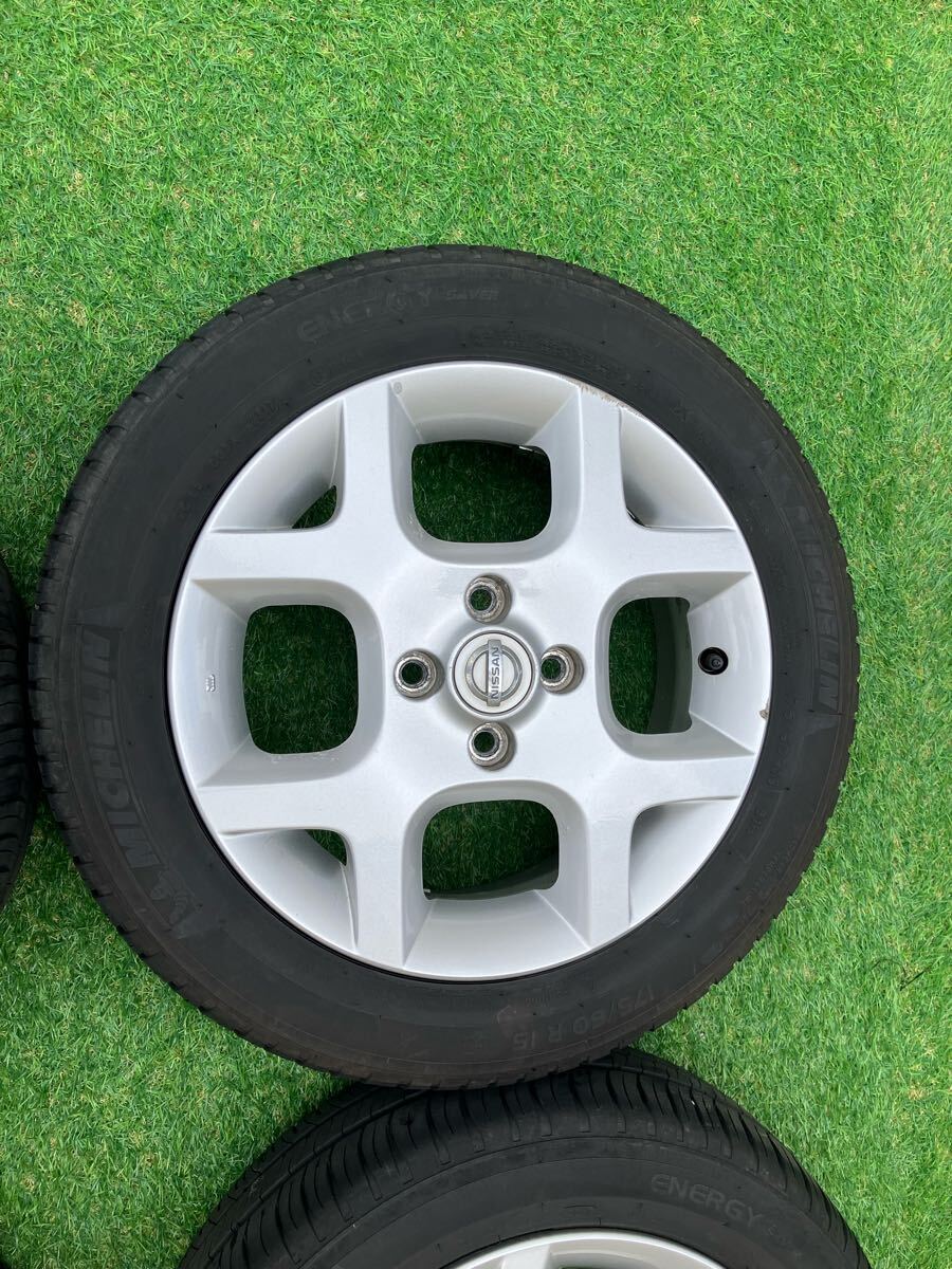 ホイール　タイヤ　175/60R15 日産 純正　キューブ　15インチ　引取り限定_3